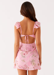 Adrina Ruffle Mini Dress