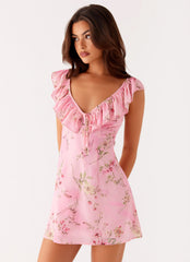 Adrina Ruffle Mini Dress