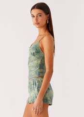 Ajean Sequin Cami Top
