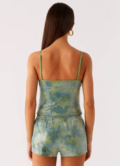 Ajean Sequin Cami Top