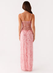 Akira Beaded Maxi Dress