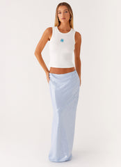 Algorithm Sequin Maxi Skirt