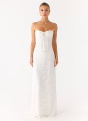 Already Know Lace Maxi Dress