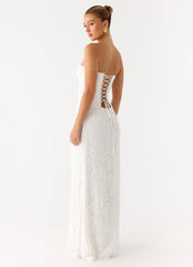 Already Know Lace Maxi Dress