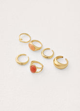 Amalfi Crush Ring Set
