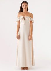 Amarosa Linen Maxi Dress