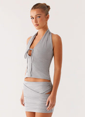 Amia Halter Top