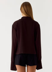 Annah Wrap Shirt
