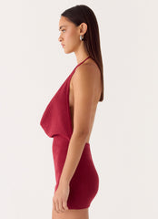 Annalise Beaded Mini Dress
