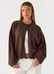 Annie One Button Cardigan