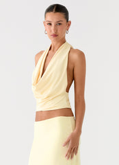 Ashi Cowl Top