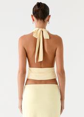 Ashi Cowl Top