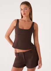 Autrey Suiting Top