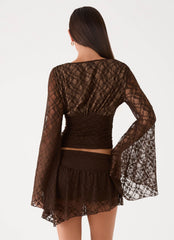 Avelora Lace Mini Skort