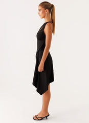 Avie Knot Mini Dress