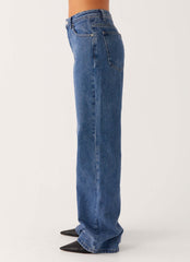 Back Again Straight Leg Denim Jeans