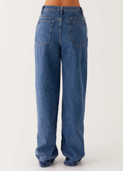 Back Again Straight Leg Denim Jeans