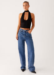 Back Again Straight Leg Denim Jeans