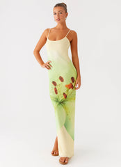 Bad News Mesh Maxi Dress