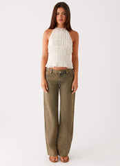 Bennie Halter Top