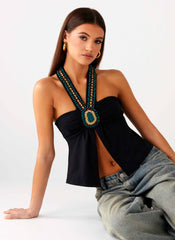 Boheme Breeze Halter Top