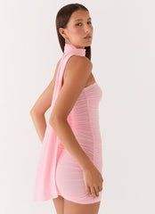 Breaking News Micro Mini Dress