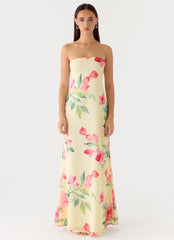 Bronte Strapless Maxi Dress