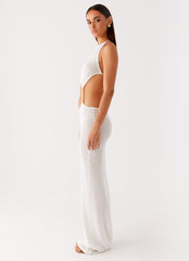 Caicos Crochet Maxi Dress