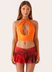 Calisa Cowl Top