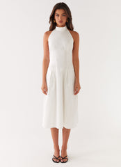 Calla Halter Midi Dress