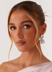 Caspian Flower Earrings