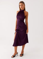 Casta Halterneck Midi Dress