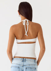 Chauncey Halter Top