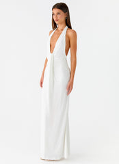 Cheyenne Halter Neck Maxi Dress