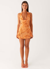 Cinzia Beaded Mini Dress