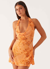 Cinzia Beaded Mini Dress