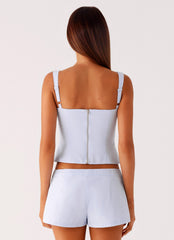 Coastline Bustier Top