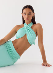 Coletta Wrap Top