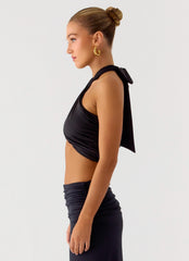 Coletta Wrap Top