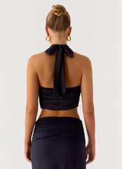Coletta Wrap Top
