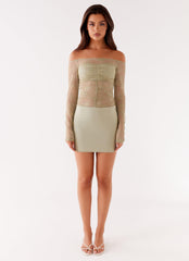 Collide Lace Mini Dress