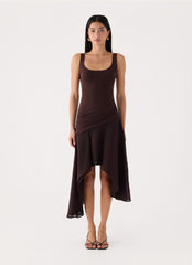 Concetta Contrast Midi Dress