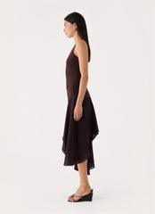 Concetta Contrast Midi Dress