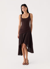 Concetta Contrast Midi Dress