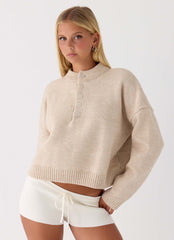 Cornelia Button Up Jumper