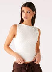 Cypriana Tie Back Top