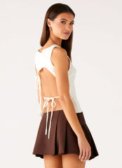 Cypriana Tie Back Top