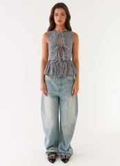 Cyrene Tie Top