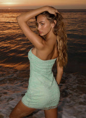 Dangerous Kind Beaded Mini Dress