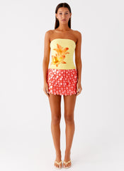 Danta Strapless Top